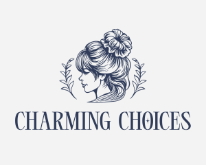 Hairdresser Scrunchie Style logo