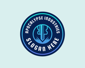 Industrial Laser Machine logo design