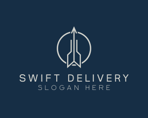 Arrow Logistics Delivery logo design