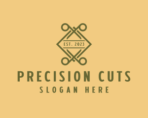 Fashion Beauty Scissors  logo design