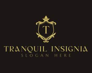 Luxury Decorative Shield logo design