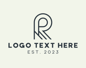 Generic Business Letter R  logo design