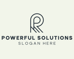 Generic Business Letter R  logo design