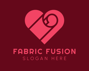 Heart Carpet Textile logo design