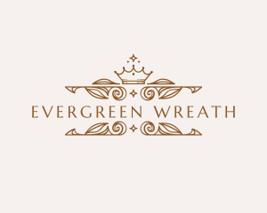 Royal Fashion Wreath  logo design