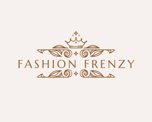 Royal Fashion Wreath  logo design