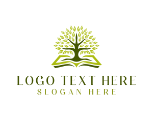 Natural Tree Book Logo