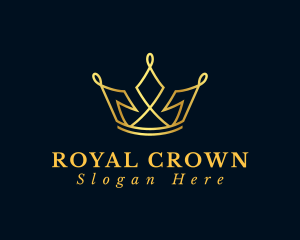 Luxury Royal Crown logo design