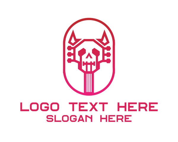 Red Devil logo example 1