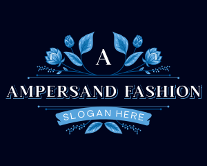 Elegant Floral Fashion logo design