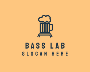 Alcohol Beer Mug  logo design