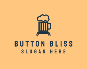 Alcohol Beer Mug  logo design