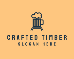 Alcohol Beer Mug  logo design