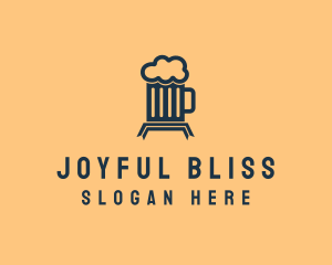 Alcohol Beer Mug  logo design