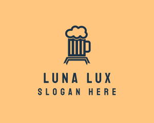 Alcohol Beer Mug  logo design