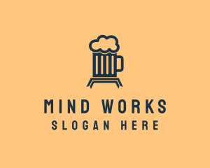 Alcohol Beer Mug  logo design