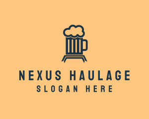 Alcohol Beer Mug  logo design