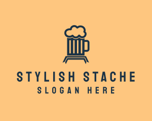 Alcohol Beer Mug  logo design