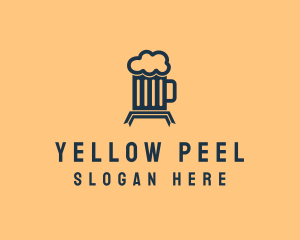 Alcohol Beer Mug  logo design