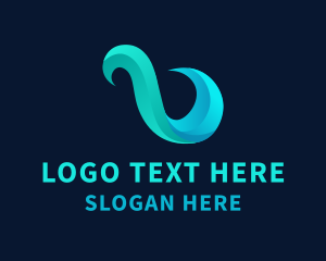 Blue Infinity Loop logo