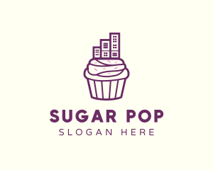 Urban Cupcake Bakery logo design