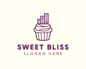 Urban Cupcake Bakery logo design