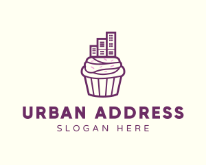 Urban Cupcake Bakery logo design