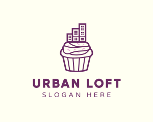 Urban Cupcake Bakery logo design