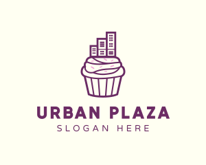 Urban Cupcake Bakery logo design