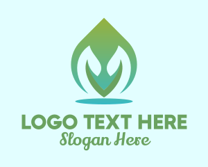 Organic Leaf Spa  Logo