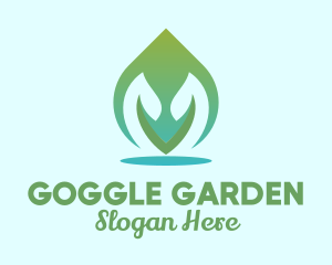 Organic Leaf Spa  logo design