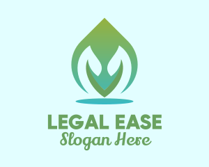 Organic Leaf Spa  logo