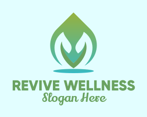 Organic Leaf Spa  logo