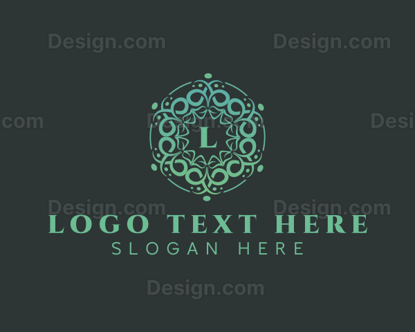 Mandala Pattern Boutique Logo