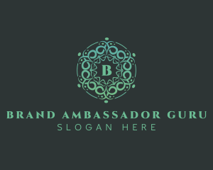 Mandala Pattern Boutique logo design