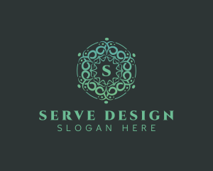 Mandala Pattern Boutique logo design