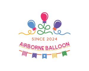 Balloon Party Celebration logo