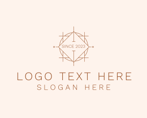 Geometric Construction Badge logo