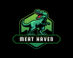 Trex  Dinosaur Predator logo design