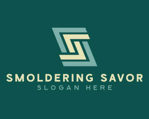 Modern Firm Letter S logo design