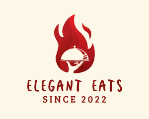 Kitchen Fire Restaurant logo design