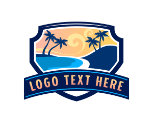 Beach Resort Vacation logo