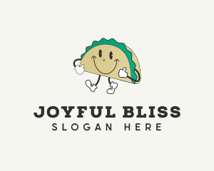 Happy Taco Restaurant  logo design