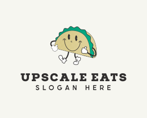 Happy Taco Restaurant  logo design