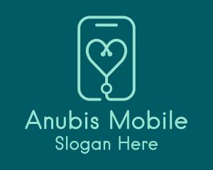 Mobile Heart Health  logo design