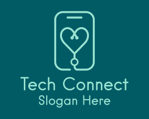 Mobile Heart Health  logo design