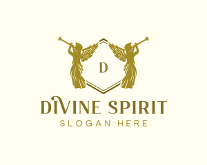 Trumpet Angel Divine logo