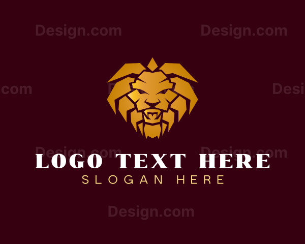 Fierce Angry Lion Logo