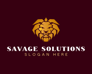 Fierce Angry Lion logo design