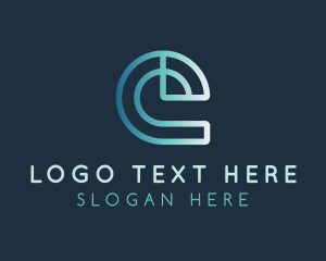 Modern Startup Letter C logo